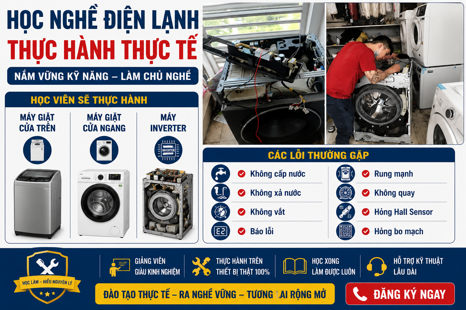 học nghề điện lạnh Hạ Long 2026